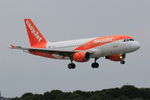 G-EZDV @ LFRB - Airbus A319-111, On final rwy 07R, Brest-Bretagne airport (LFRB-BES) - by Yves-Q