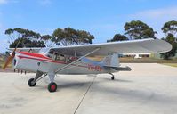 VH-KEV @ YBRS - Auster J5B Autocar now airworthy. - by D Adamson