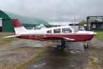 G-BTUW @ EGTN - Piper PA-28-151 Cherokee Warrior at Enstone. Ex N54458 - by moxy