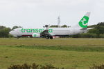 F-HTVF @ LFRB - Boeing 737-8K2, Take off run rwy 25L, Brest-Bretagne Airport (LFRB-BES) - by Yves-Q