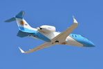 ARG-03 @ SABE - Departure of Argentine Air Force Learjet 60 - by FerryPNL