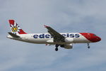 HB-JJN @ LMML - A320 HB-JJN Edelweiss Air - by Raymond Zammit