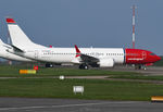 LN-FGJ @ EGSH - On Stand After Respray Into Norwegian Air Shuttle Colours. - by Josh Knights