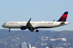 N341DN @ LAX - at lax - by Ronald