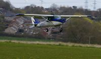 G-BBDT - G-BBDT taking off at Fishburn - by Paul Dean