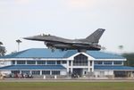91-0391 @ KLAL - USAF F-16C zx - by Florida Metal