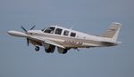 N36LM @ KSEF - Bonanza 36 zx - by Florida Metal