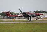 N43RG @ KORL - DA-42 zx (written off in severe t-storm in September 2022 - by Florida Metal