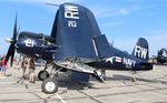 N43RW @ KYIP - F4U Corsair zx - by Florida Metal