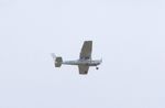 G-CMAK - 1983 built Cessna 152 over Potters Bar, Herts from Meppershall, Beds. - by Chris Holtby