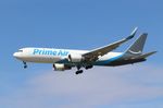 N617AZ @ KRFD - Boeing 767-332/ER - by Mark Pasqualino