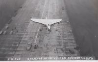 XH561 @ RAF - My father Chief Technician Hugh Jackson was involved in the refit of this aircraft in 1965.  He and the crew worked really hard on getting it back to airworthy condition. Dad was awarded the British Empire M in the 1966 New Years Honours for his effort. - by C/T HUGH JACKSON BEM