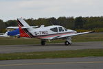 G-TWIZ @ EGLK - Rockwell Commander 114 at Blackbushe. Ex SE-GSP - by moxy