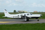 G-VONI @ EGSH - Departing from Norwich. - by Graham Reeve