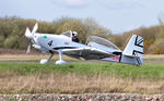 G-CIBM @ EGFH - Resident aircraft, Raven 4 in Team Raven. - by Roger Winser