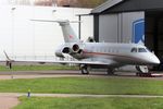 D-BEER @ EHLE - Just got is new VistaJet livery and is nearly ready to depart