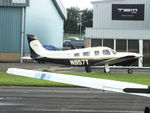N957T @ EGBJ - N957T at Gloucestershire Airport.