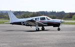 G-ECJM @ EGFH - Visiting Cherokee Arrow III. - by Roger Winser