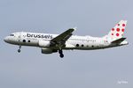 OO-SNL @ EBBR - Landing at Brussels Airport.