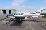 N73KL @ KOBE - Piper PA-28-140 - by Mark Pasqualino