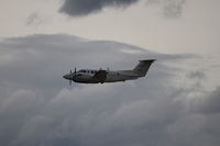 84-00157 @ STR - Beech Huron flyby at Stuttgart Airport (STR/EDDS). - by Ingo Frerichs