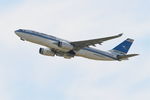 9K-APB @ LFPG - Airbus A330-243, Climbing rwy 08L, Roissy Charles De Gaulle airport (LFPG-CDG) - by Yves-Q