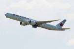 C-FKAU @ LFPG - Boeing 777-333ER, Climbing from rwy 08L, Roissy Charles De Gaulle airport (LFPG-CDG) - by Yves-Q