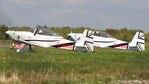 G-EGRV @ EGFH - Resident Team Raven aircraft. G-EGRV (Raven 3) and G-CIBM (Raven 4). - by Roger Winser