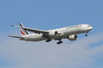 F-GSQL @ LFPG - Boeing 777-328ER, On final rwy 09L, Roissy Charles De Gaulle airport (LFPG-CDG) - by Yves-Q
