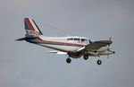 N105CH @ KDAB - PA-23 Aztec zx - by Florida Metal