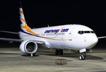 N986LB @ EGSH - On Stand After Arrival From Bangor. - by Josh Knights