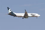 LN-FGI @ LFPG - Boeing 737 MAX 8, On final rwy 09L, Roissy Charles De Gaulle airport (LFPG-CDG) - by Yves-Q