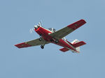 G-IDID @ EGFH - Overhead the airport. - by Roger Winser
