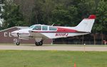 N111FJ @ KOSH - Baron 55 zx - by Florida Metal