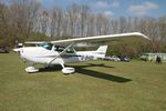 G-BHSB @ EGHP - G-BHSB 1980 Cessna 172N Skyhawk Popham - by PhilR