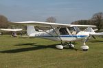 G-CJOT @ EGHP - G-CJOT 2016 Red Aviation Ikarus C42 FB80 Popham - by PhilR