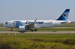 SU-GFN @ EKCH - Arrival of Egyptair A320N - by FerryPNL