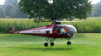 N238N @ PVT - Gary Goldsberry hovering N238N in Monrovia, Indiana - by Sue Goldsberry