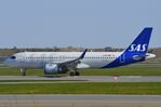 EI-SIR @ EKCH - SAS A320N taxying to its stand - by FerryPNL