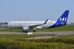 SE-RUB @ EKCH - SAS A320N taxying past after arrival - by FerryPNL