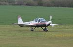 G-EFJD @ EGHP - G-EFJD 1971 MBB Bölkow Bo 209 Monsun Popham - by PhilR