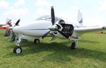 N123TC @ KOSH - Beech 50 zx - by Florida Metal