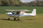 G-MAMZ @ EGHP - G-MAMZ 2018 The Light Aircraft Co Ltd Ikarus C42 FB80 Popham - by PhilR