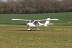 G-PRAH @ EGHP - G-PRAH 2001 Pegasus Aviation Flight Design CT2K Popham - by PhilR