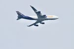 N496MC @ KORD - Atlas Air B744F N496MC, operating as GTI546 from BNA to ORD, on approach to O'Hare. - by Mark Kalfas