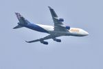 N418MC @ KORD - Atlas Air B774F N418MC, operating as QFA7554 from JFK to ORD, on approach to O'Hare - by Mark Kalfas