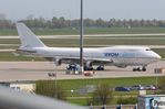 YR-FSB @ EDDP - ROM Cargo Airlines B744F stored in LEJ since Sept 2022. - by FerryPNL