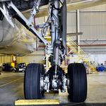 N16008 @ KSFO - Main landing gear SFO 2023. - by Clayton Eddy