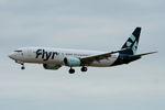 LN-FGH @ EGSH - Landing at Norwich.