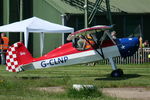 G-CLNP @ X4NC - Parked at North Coates. - by Graham Reeve